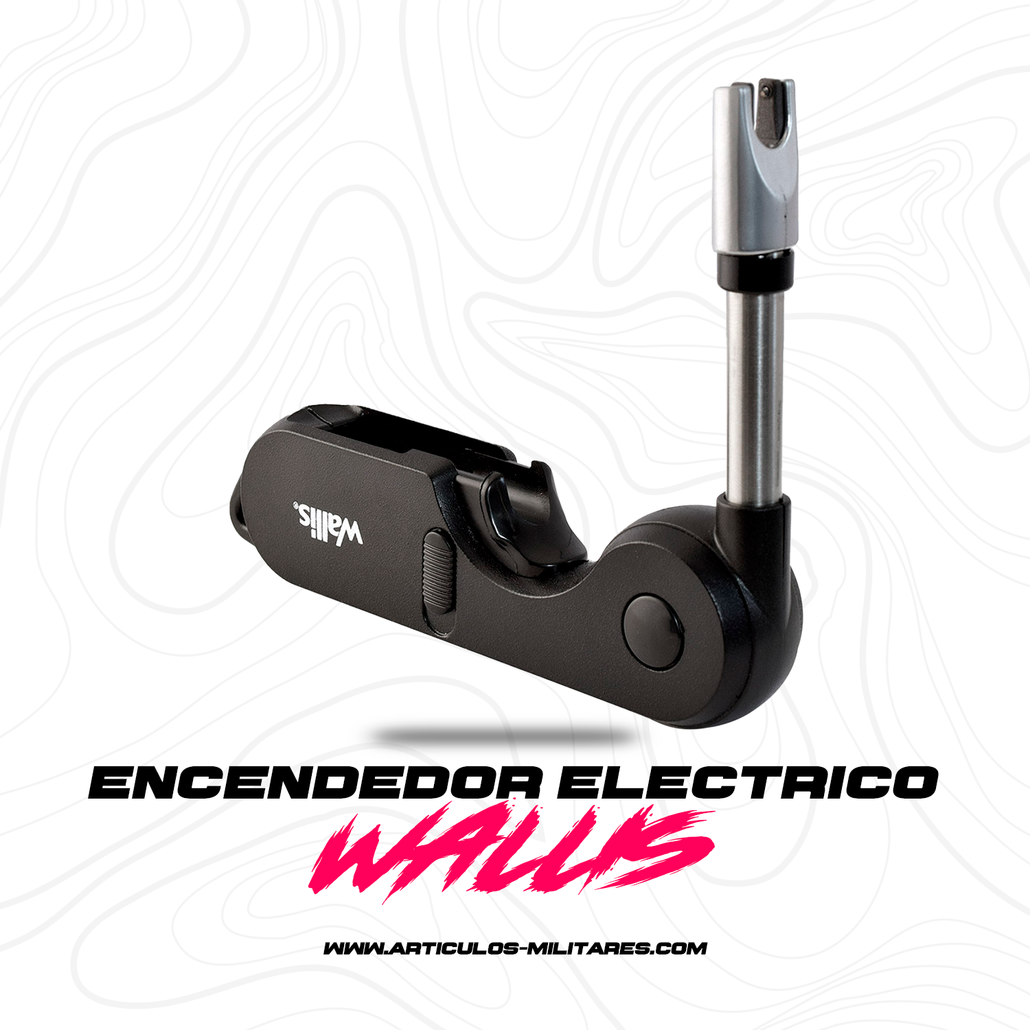 Encendedor Electrónico Usb Plegable Wallis