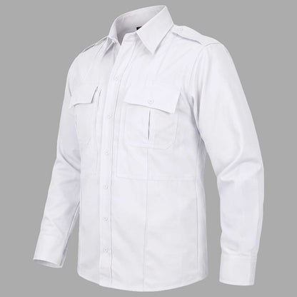 Camisa Tactica Uniforme Policia Cierre Simulado Manga Larga Residen Evil Militaría