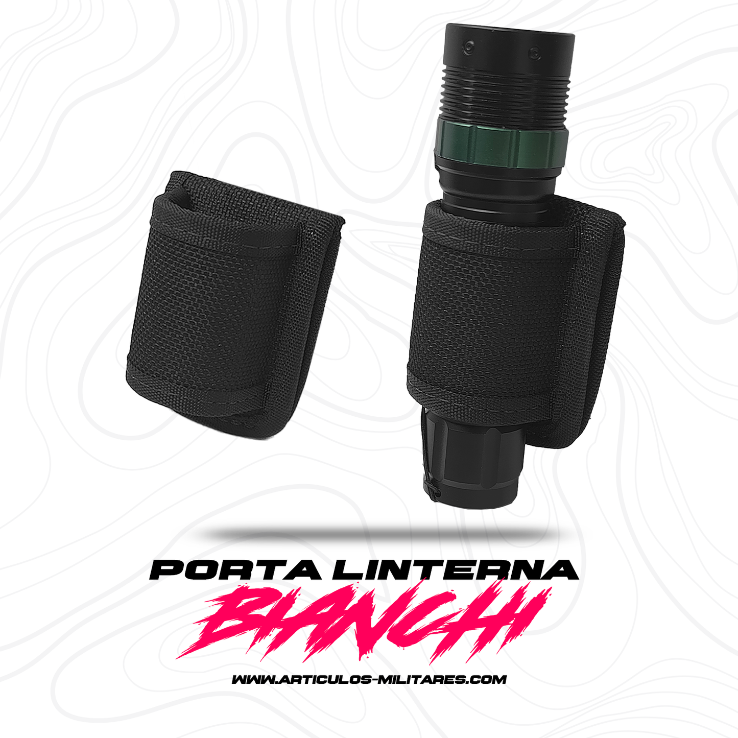 Porta Linterna Compacto De Marca Bianchi