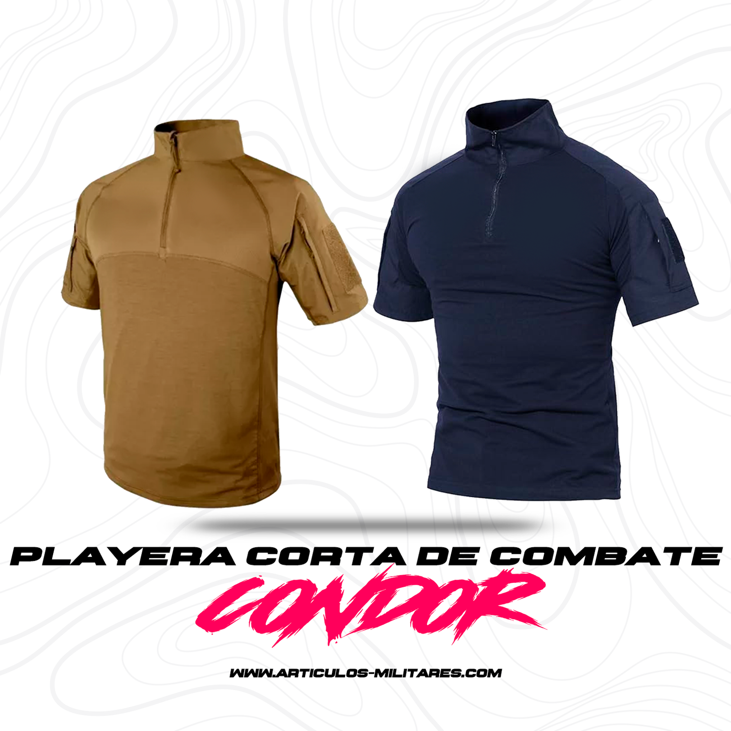 Playera De Combate  Manga Corta Condor