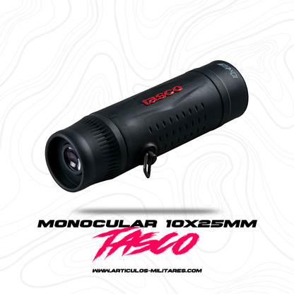 Monocular Engomado Resistente Tasco Con Zoom 10x25mm
