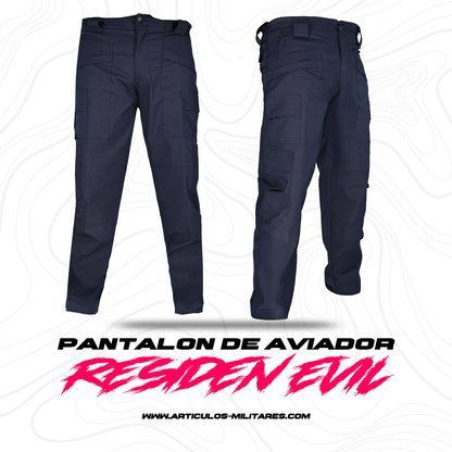 Pantalon Tactico De Aviador Repelente Multiples Bolsillos