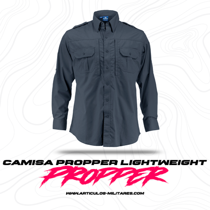 Camisa Tactica Ripstop Propper Lightweight Botones Simulados