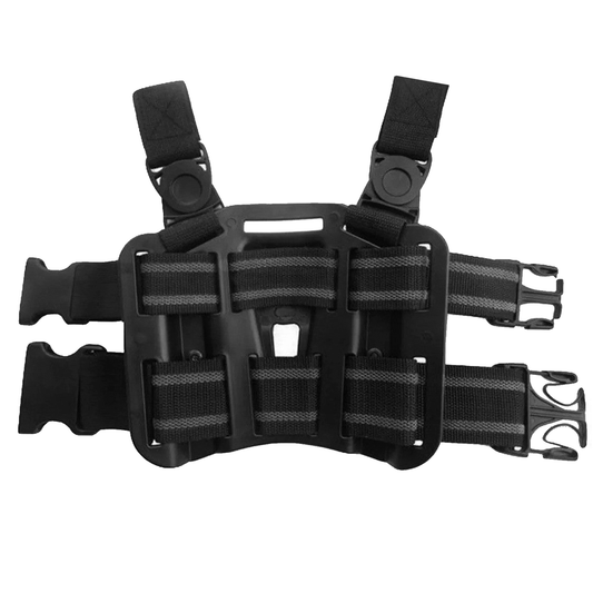 Funda Holster Piernera Diestro Para Glock Con Seguro Serpa