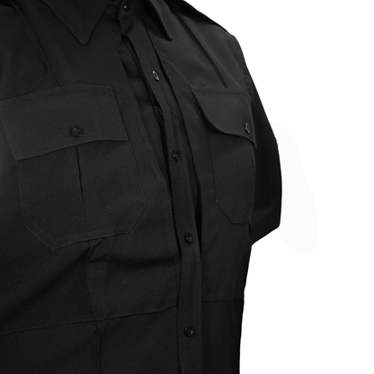 Camisa Tactica Uniforme Policia Cierre Simulado Manga Larga