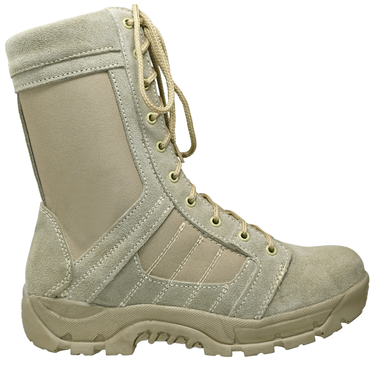 Botas Tipo Swat Kaki Táctica Militares