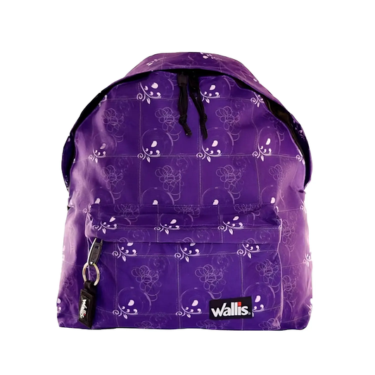 Mochila Escolar Hobby 17 L Wallis Porta Llavero Ligera