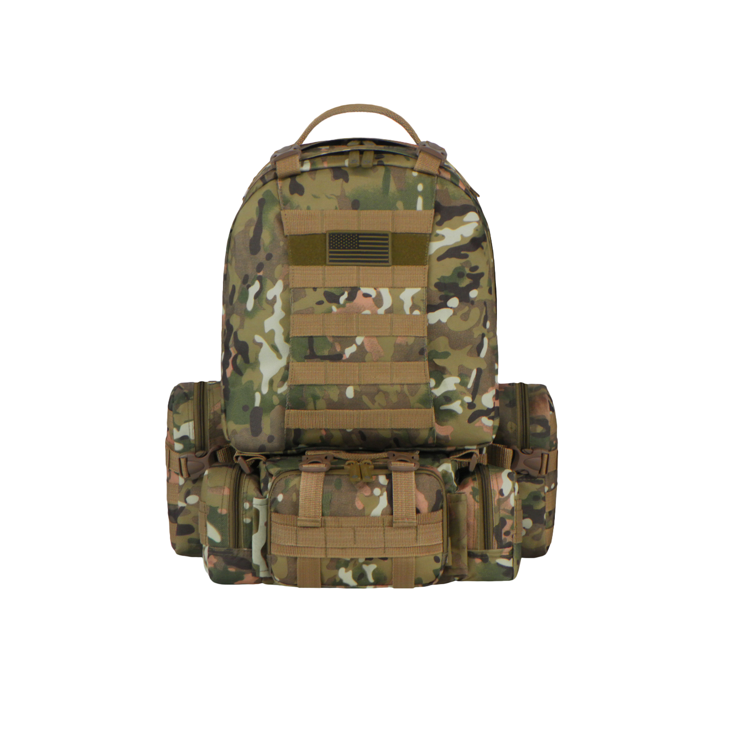 Mochila Táctica Impermeable 4 En 1 Molle Eastwest Rtc505