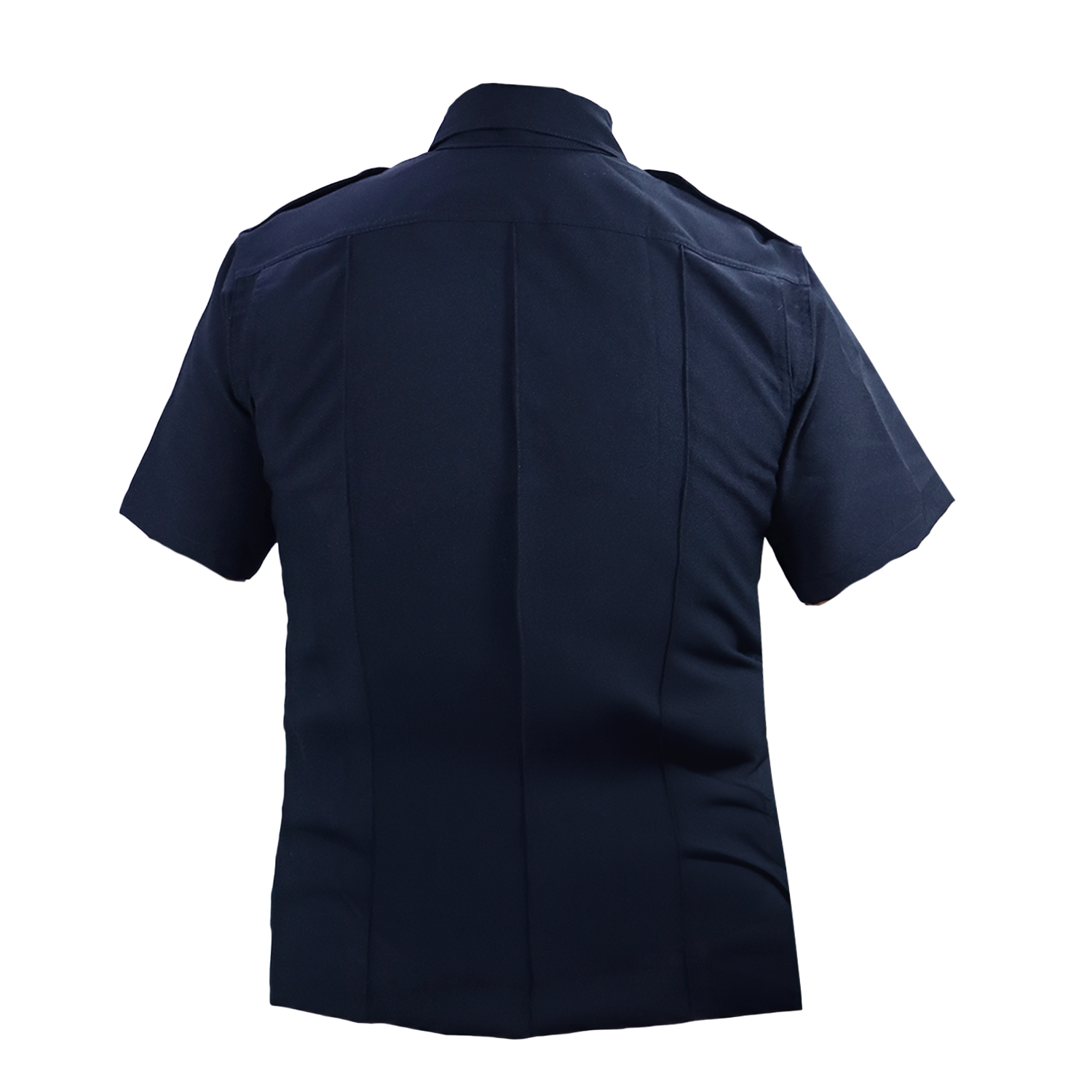 Camisa Táctica Uniforme Azul y Blanco Policía Botones Simulados