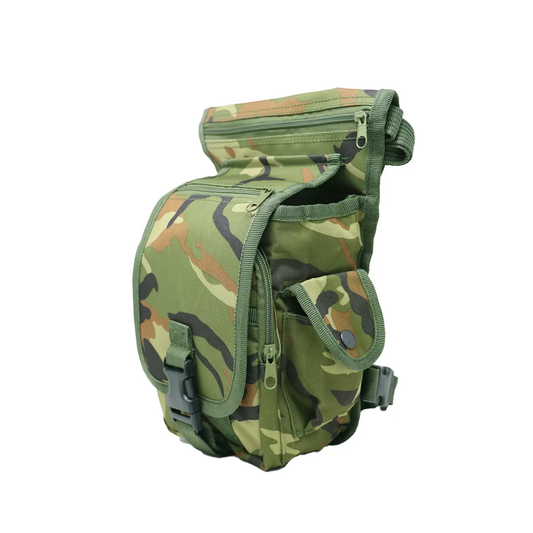Piernera Tactica Mochila Muslera Porta Celular Multiusos