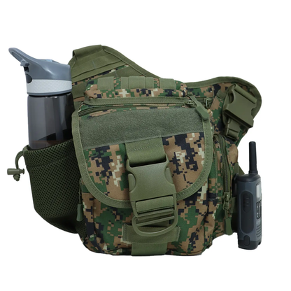Mochila Tactica Pechera Porta Botella Multiusos Residen Evil Militaría