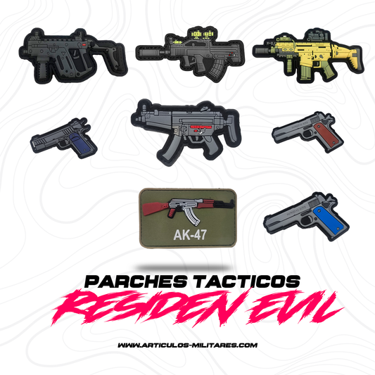 Parches Tacticos De armas De PVC