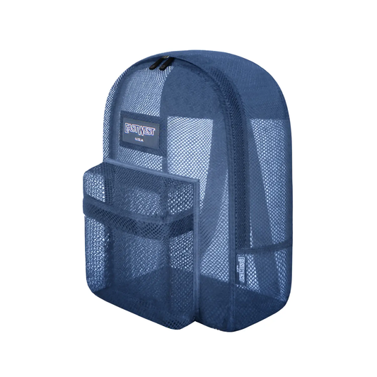 Mochila De Malla Transparente East West Bm201 Varios Colores