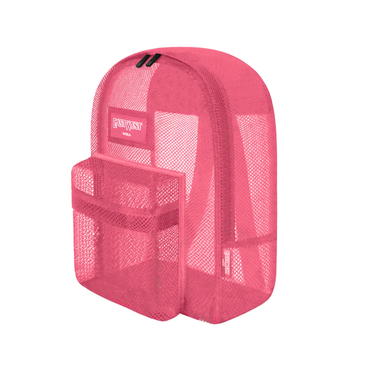 Mochila De Malla Transparente East West Bm201 Varios Colores