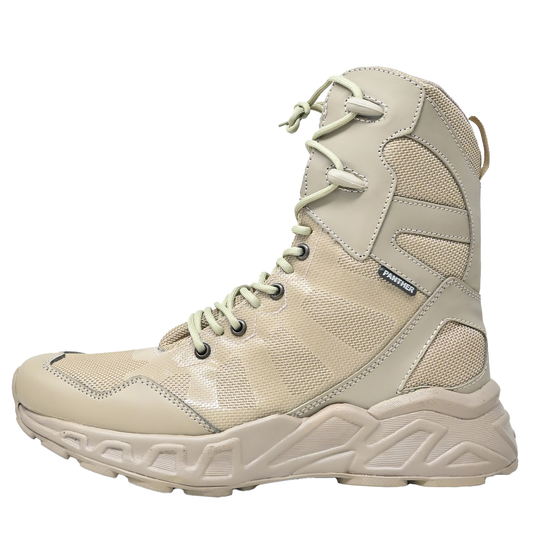 Botas Tácticas Caqui Militar Panther Antiderrapant Cierre