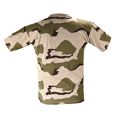 Playera Camuflada Manga Corta Algodón Hombre