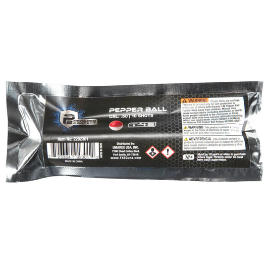 10 Bolas De Pimienta T4e P2p Pepper Ball Para Pistola Hdp50