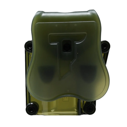 Holster Universal Cytac Verde Transparente Polimero Militar