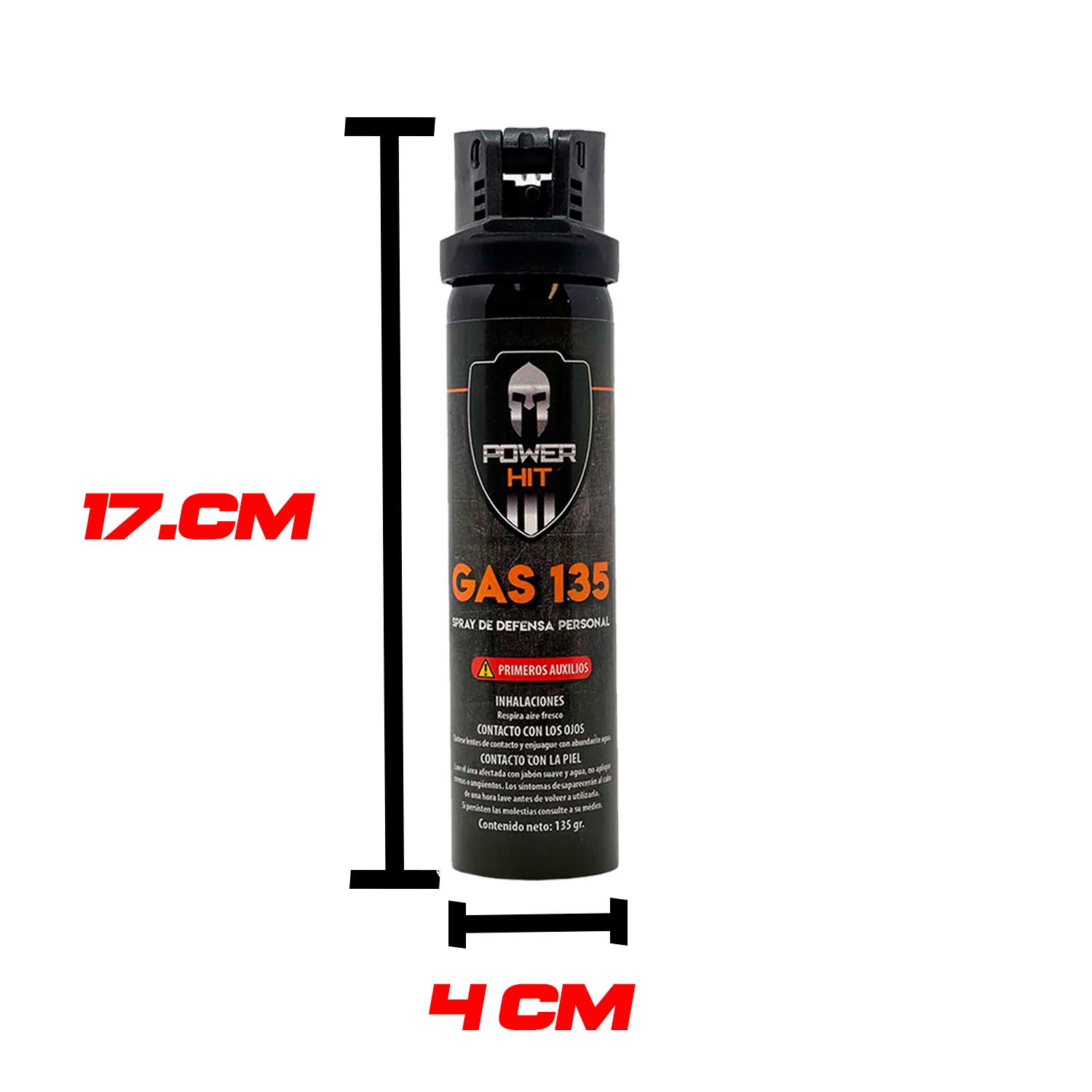 Gas Pimienta Lacrimogeno 135 gr Power Hit Power Hit