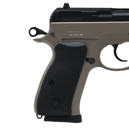 Pistola De Airsoft Asg Cz-75d 6mm De Resorte Polimero Ligero