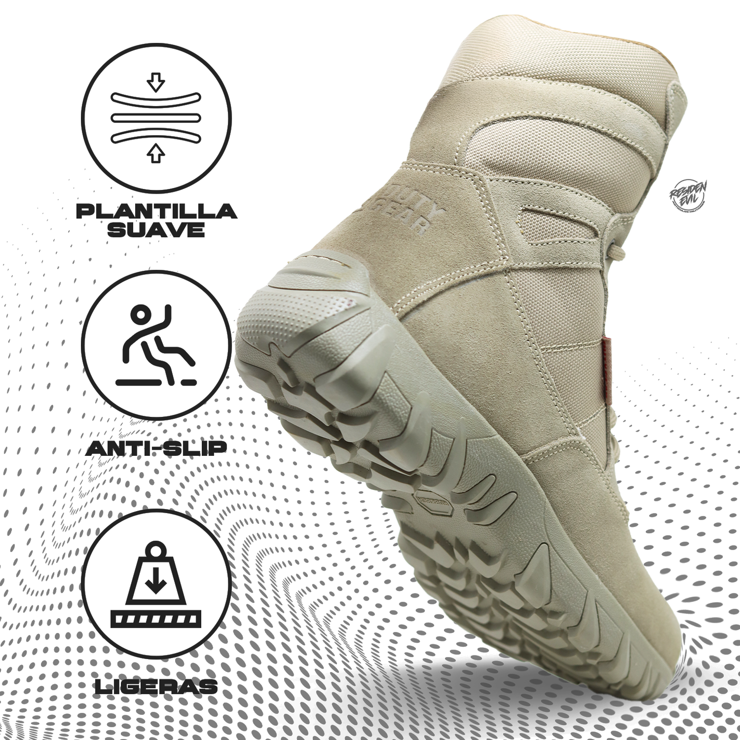 Botas Tácticas Elite 8 DUTY GEAR 1563