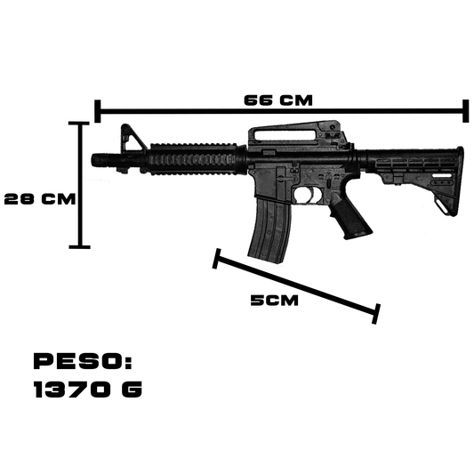 Rifle De Entrenamiento Replica Rifle R-15 Resistente Elite