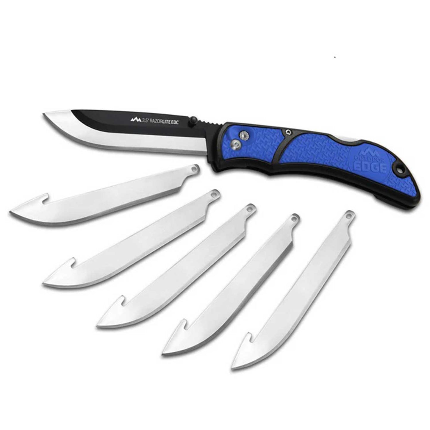 Navaja Tactica Razor Edc Lite 5 Cuchillas De Acero Japonés