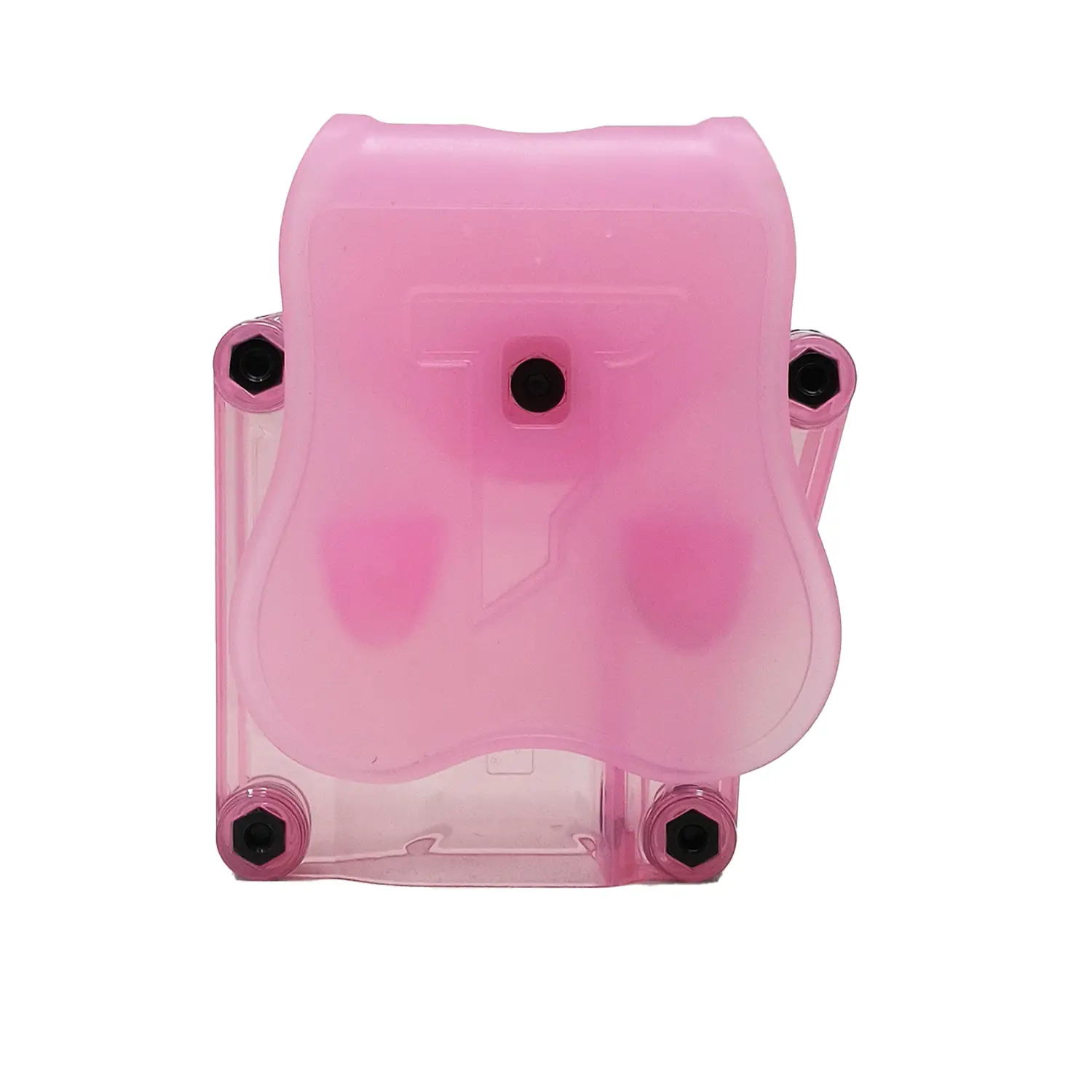 Funda Para Arma Universal Ajuste Rosa Polimero Ligero