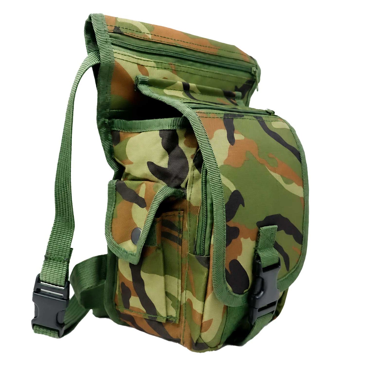 Piernera Tactica Mochila Muslera Porta Celular Multiusos Residen Evil Militaría