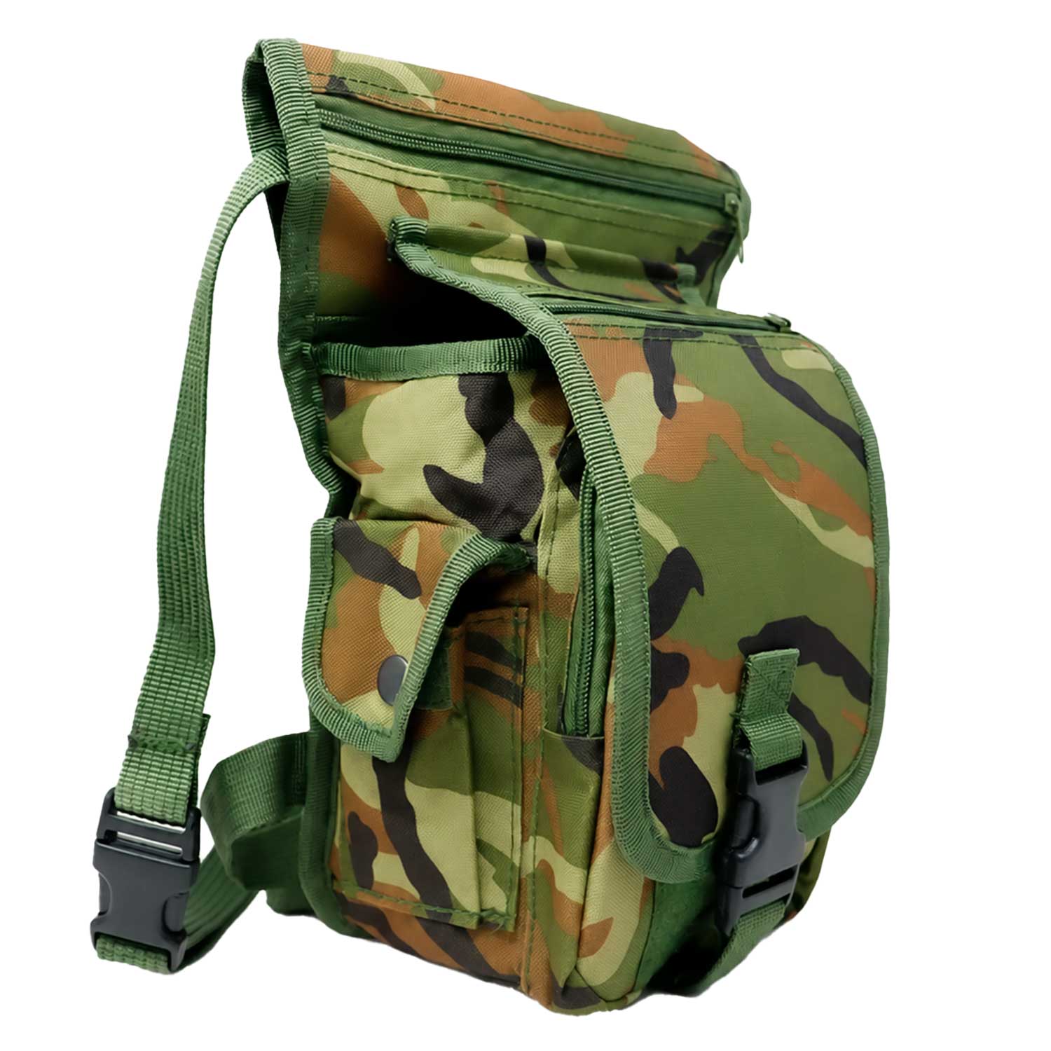 Piernera Tactica Mochila Muslera Porta Celular Multiusos Residen Evil Militaría