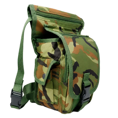 Piernera Tactica Mochila Muslera Porta Celular Multiusos Residen Evil Militaría