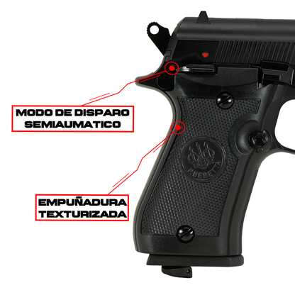 Pistola Beretta 84fs De Co2 Blowback Full Metal UMAREX UMAREX