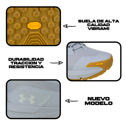 Botas Under Armour Charged Valzetz Mid Gris