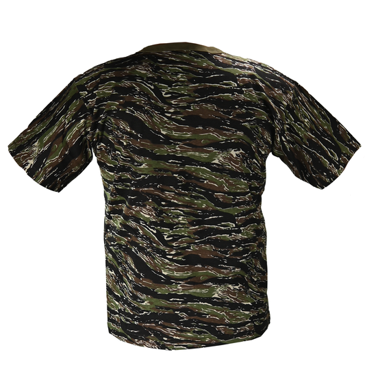Playera Camuflada Manga Corta Algodón Hombre