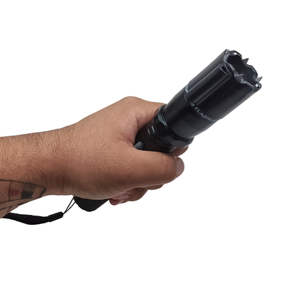 Linterna Taser Defensa Personal con apuntador Laser Police