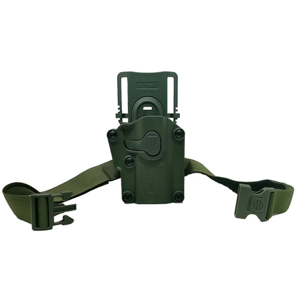 Funda Universal Para Arma Piernera Ajustable Ligera Verde