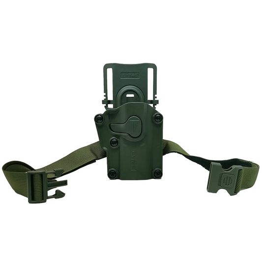 Funda Universal Para Arma Piernera Ajustable Ligera Verde