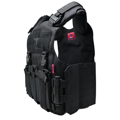 Chaleco Táctico Tacbull Militar Porta Placas 5 Bolsillos