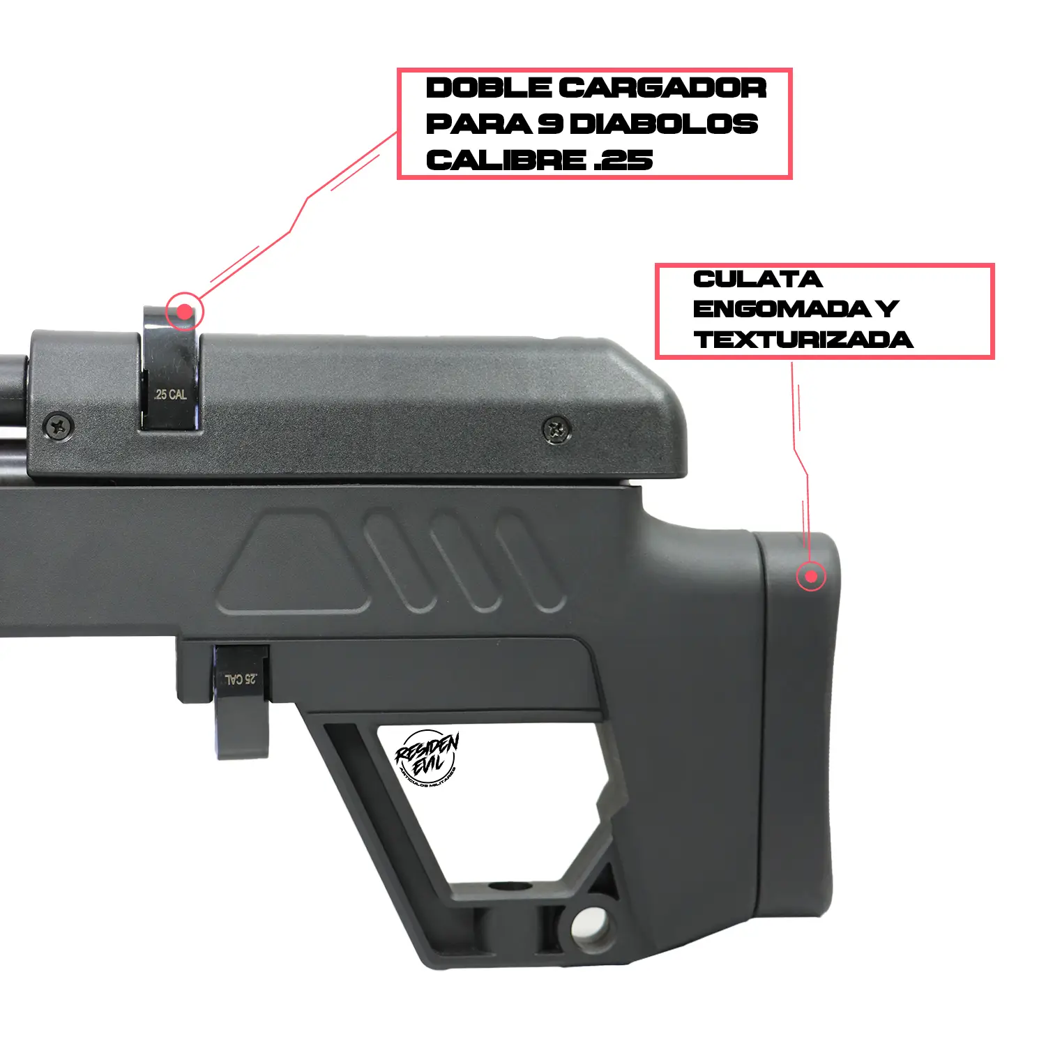 RIFLE DE DIABOLOS BEEMAN COMMODORE 6.35MM