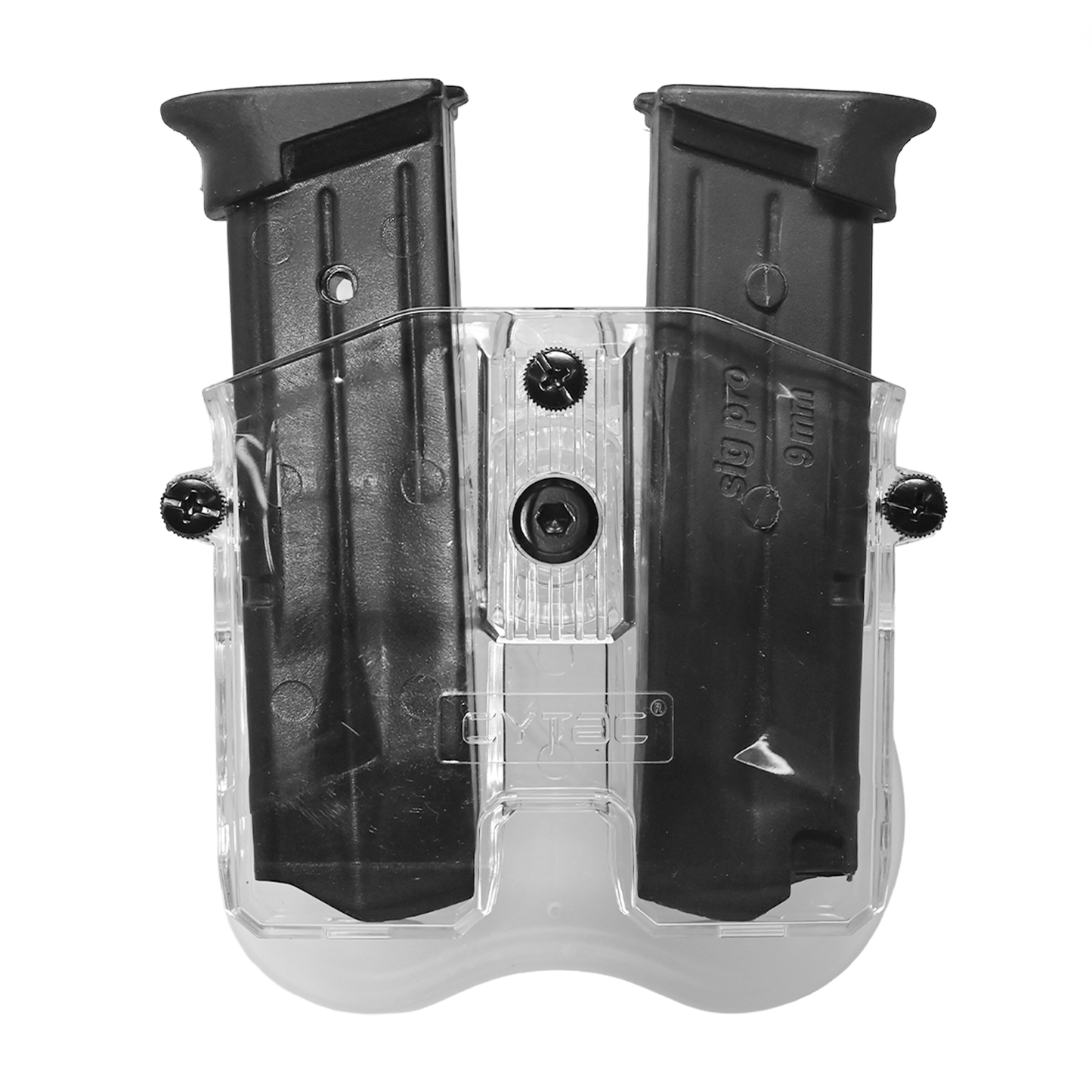 Porta Cargador Doble Funda Universal Cytac Transparente