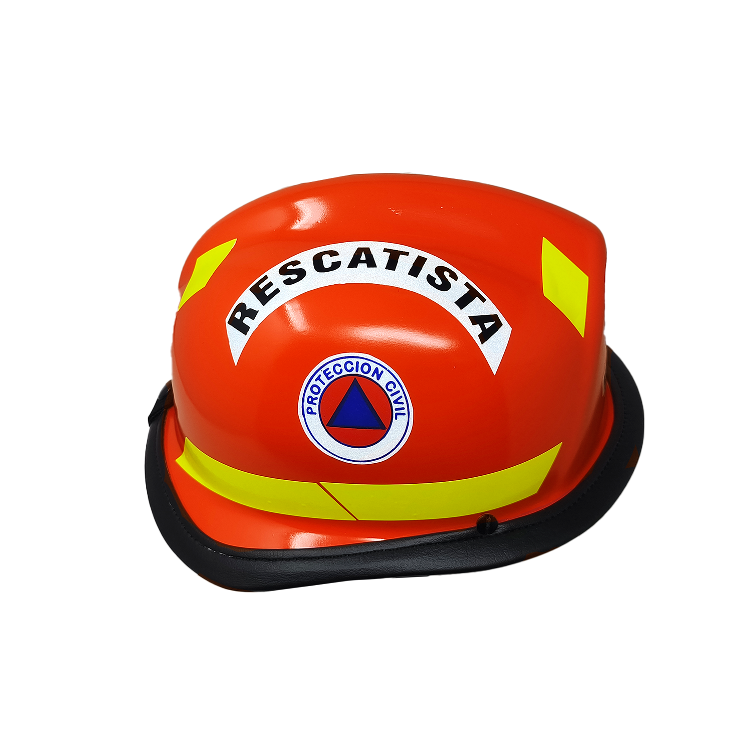 Casco Protección Civil Rescatista Rescate NARANJA