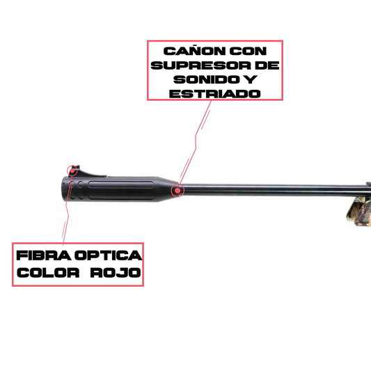 Rifle Deportivo Magnum Camu 5.5 mm AZTK