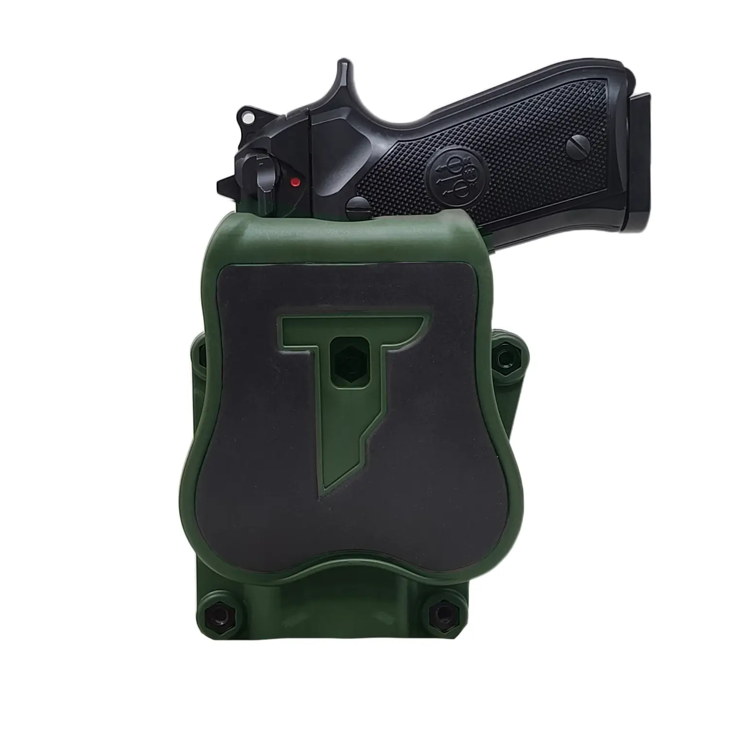Funda Para Arma Universal Cytac Verde Polimero Militar