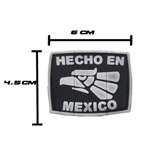 Parches Tacticos hecho en MEXICO De Pvc