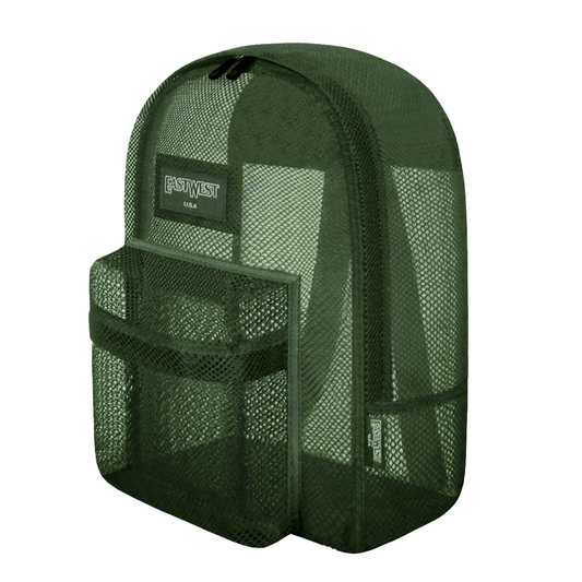 Mochila De Malla Transparente East West Bm201 Varios Colores