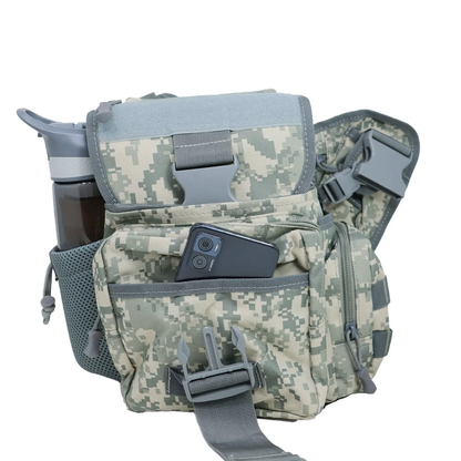 Mochila Tactica Pechera Porta Botella Multiusos Residen Evil Militaría