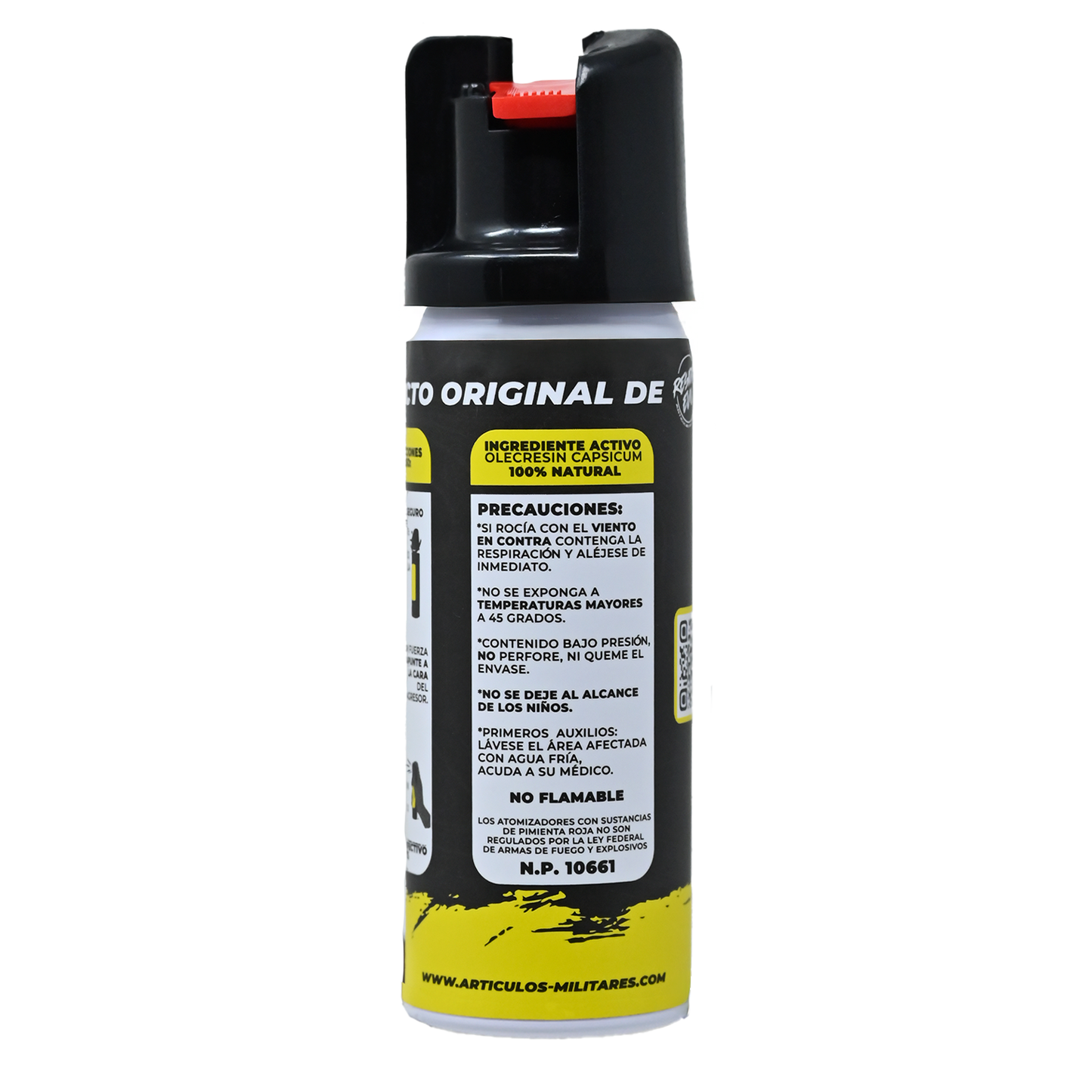 Paquete de 10 Gas Pimienta de 90 g Maxima