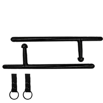 Kit 2 Porta Tonfas 2 Pr24 De Policarbonato Policíaca con soportes de cinturón incluidos. Ideal para equipos tácticos y seguridad.