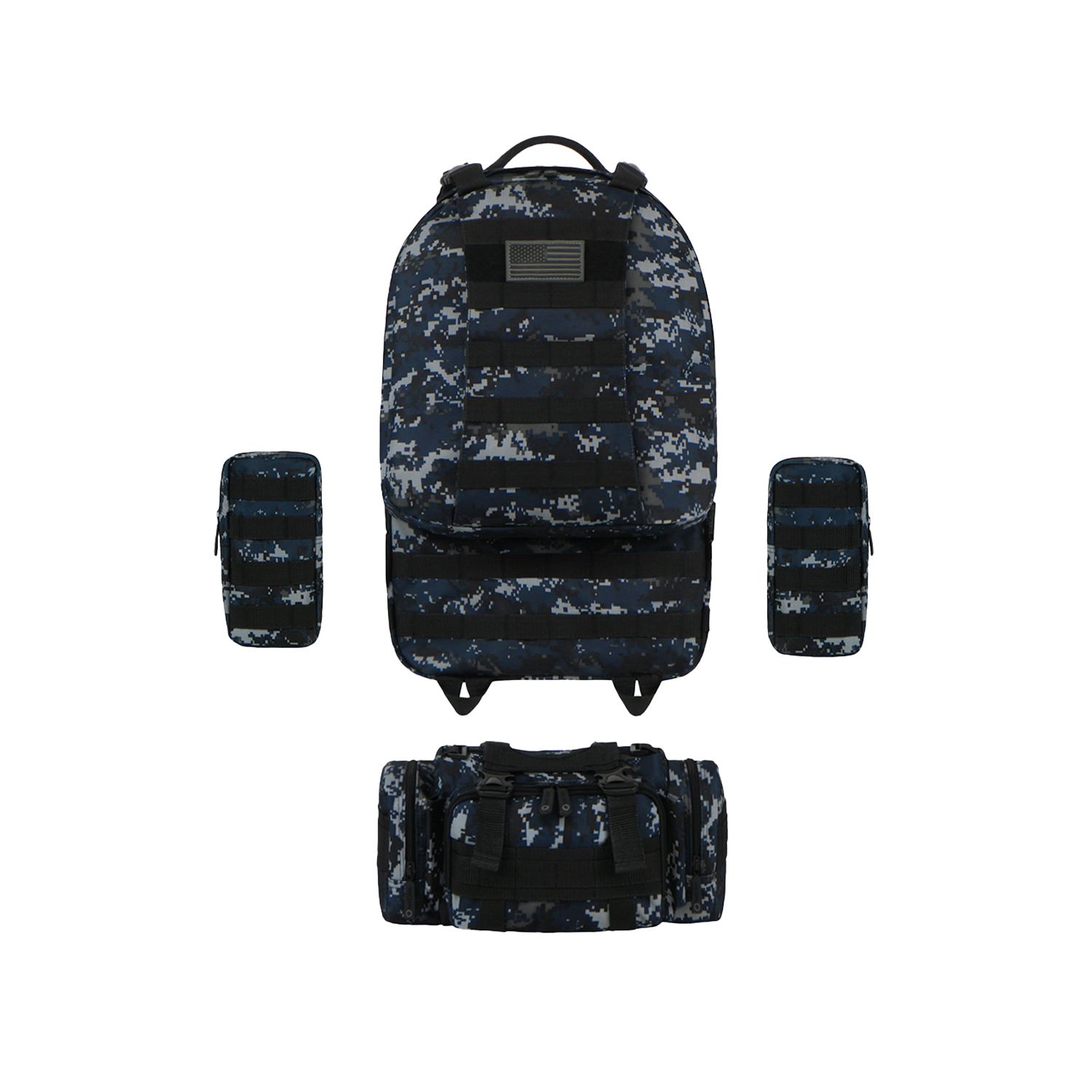 Mochila Táctica Impermeable 4 En 1 Molle Eastwest Rtc505