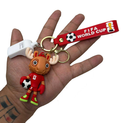 Llaveros Kit Del Mundial Mascotas Alta Calidad Porta Llaves